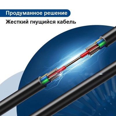 Эндоскоп WIFI для смартфона камера 5.5мм на 2м жестком гибком кабеле технический