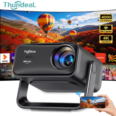 Проектор Thundeal TD99 Android wifi bt игровой домашний кинотеатр